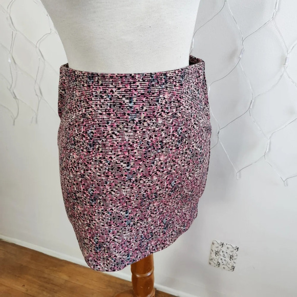 BCBG Generation Mini Skirt / Print / Pink & Black / Medium - Picture 2 of 4